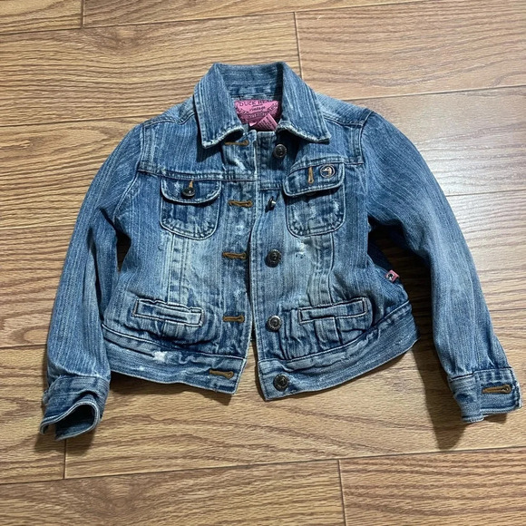 Duck Head Girls Denim Jacket 5 - Picture 1 of 6